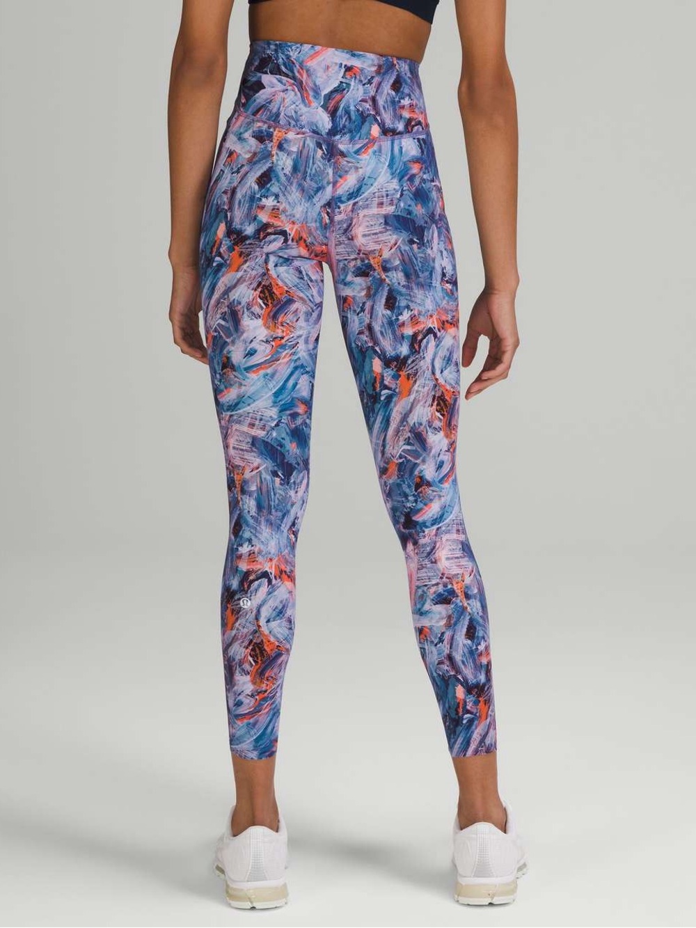 Lululemon Base Pace High-Rise Running Tight 25" Atmospheric Purple Multi Size 0